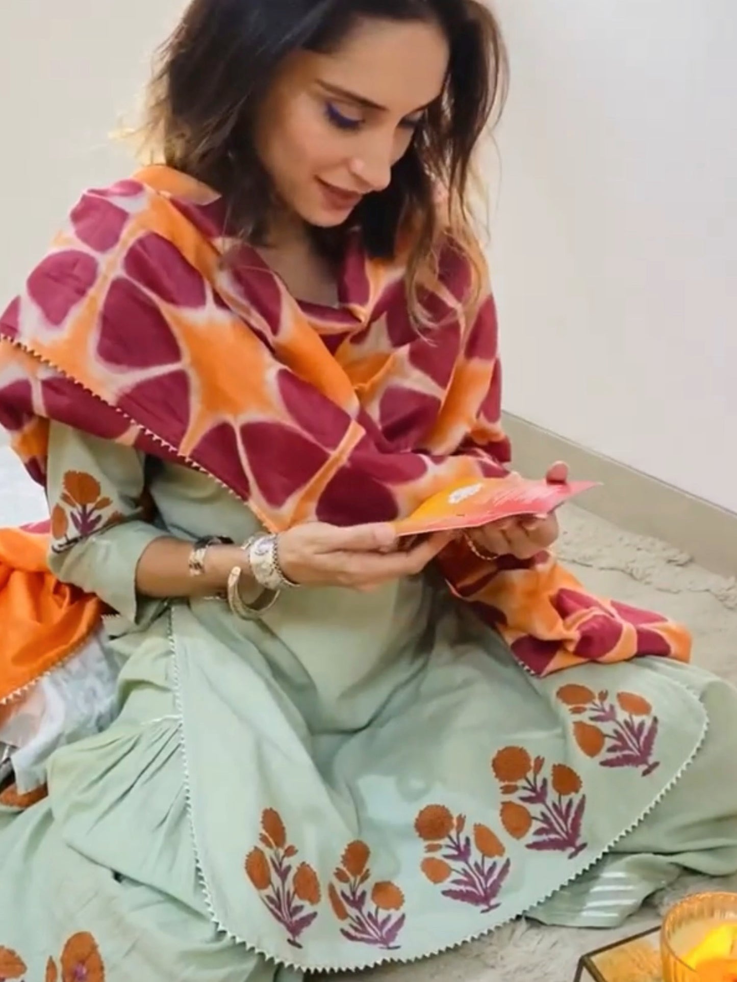 Amrita Thakur in Mandakini Sharara Set