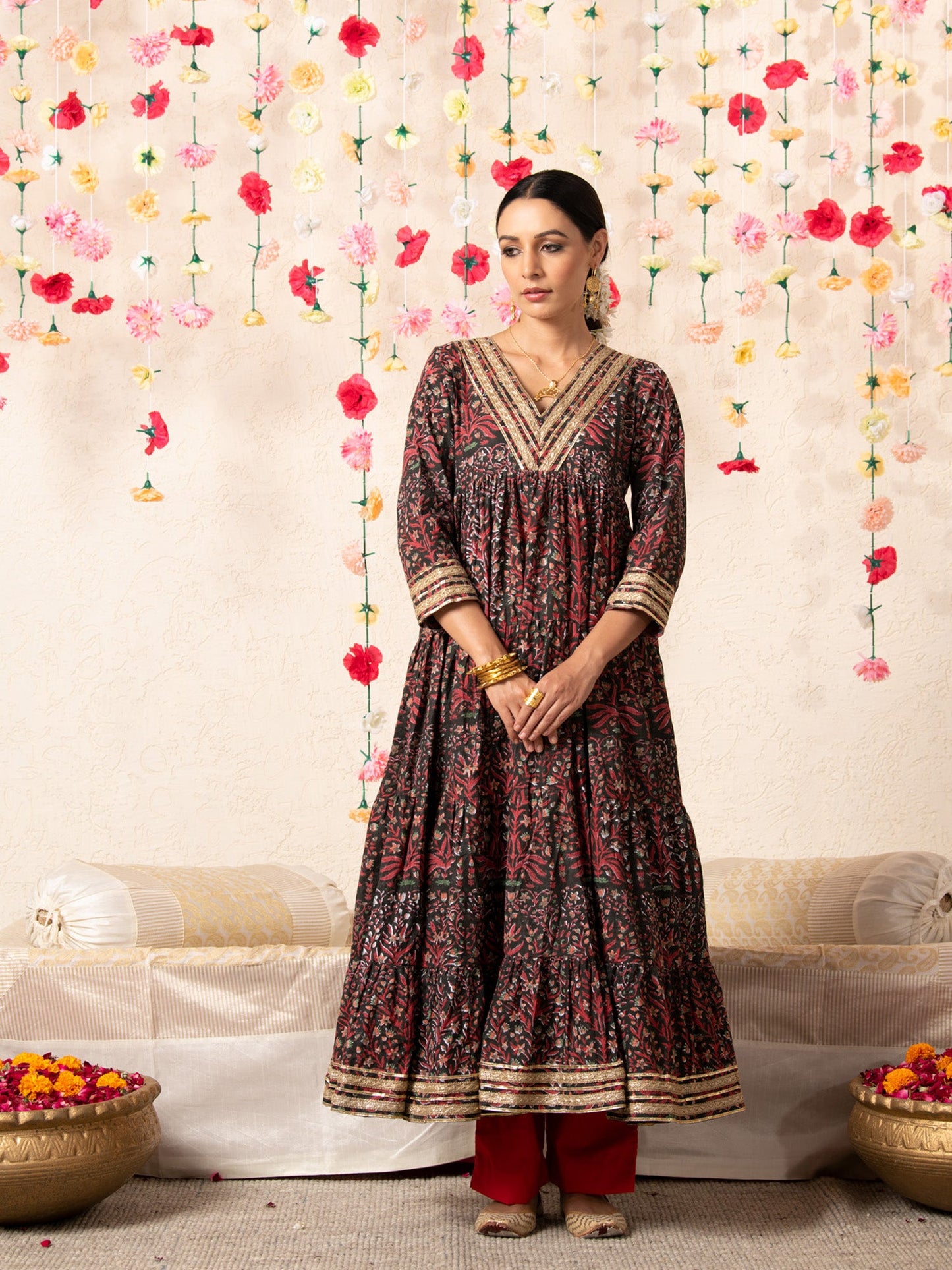 Sitara Mughal Baagh Kurta Set