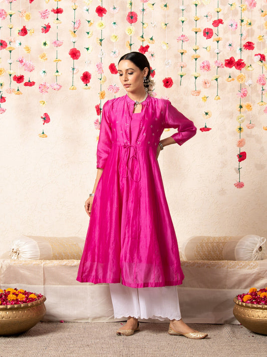 Sitara Ruby Overlay Set