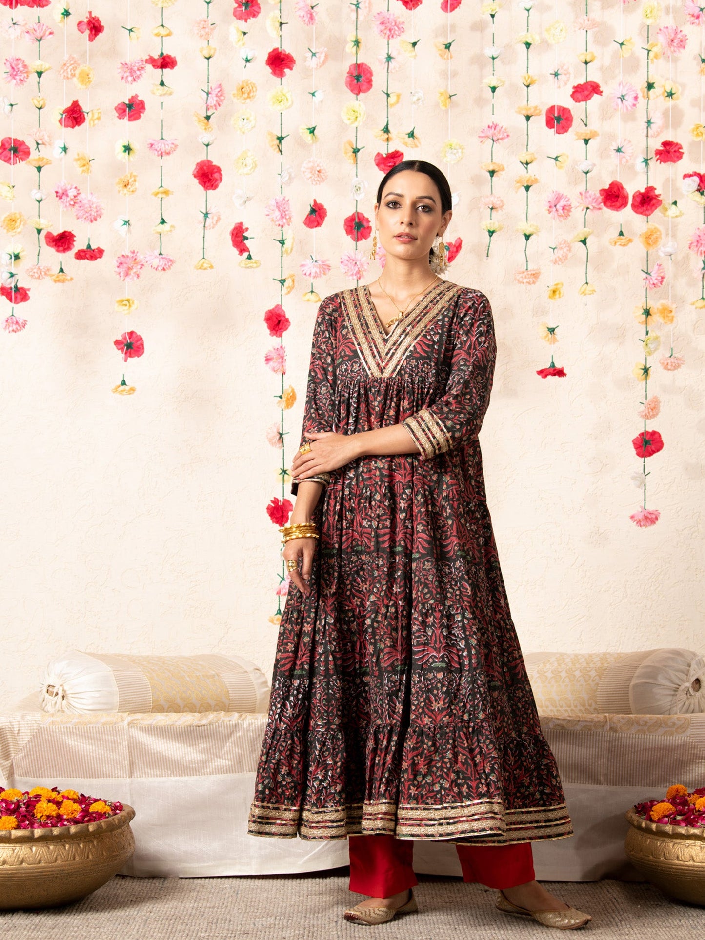 Sitara Mughal Baagh Kurta Set