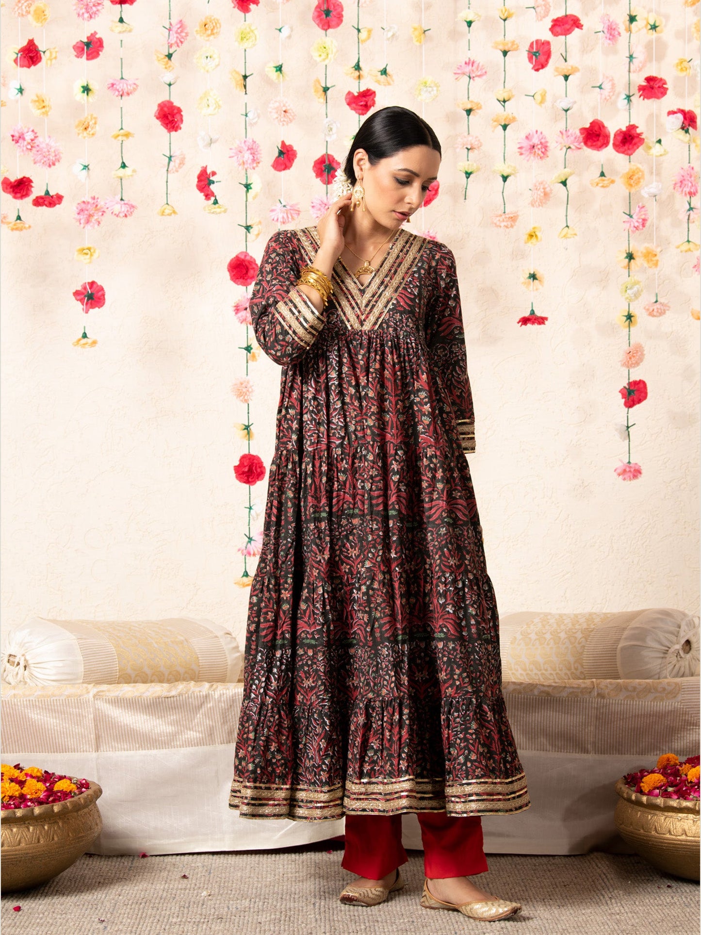 Sitara Mughal Baagh Kurta Set