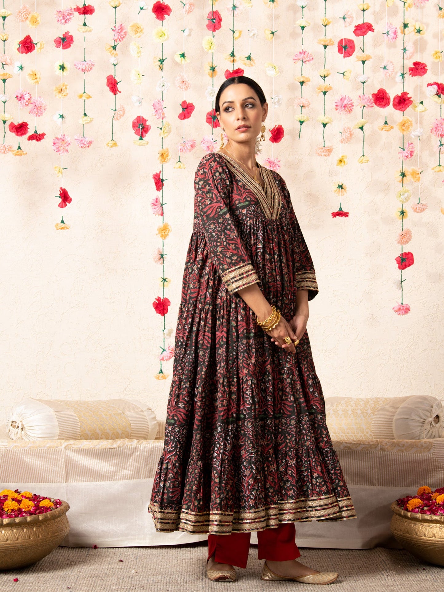 Sitara Mughal Baagh Kurta Set