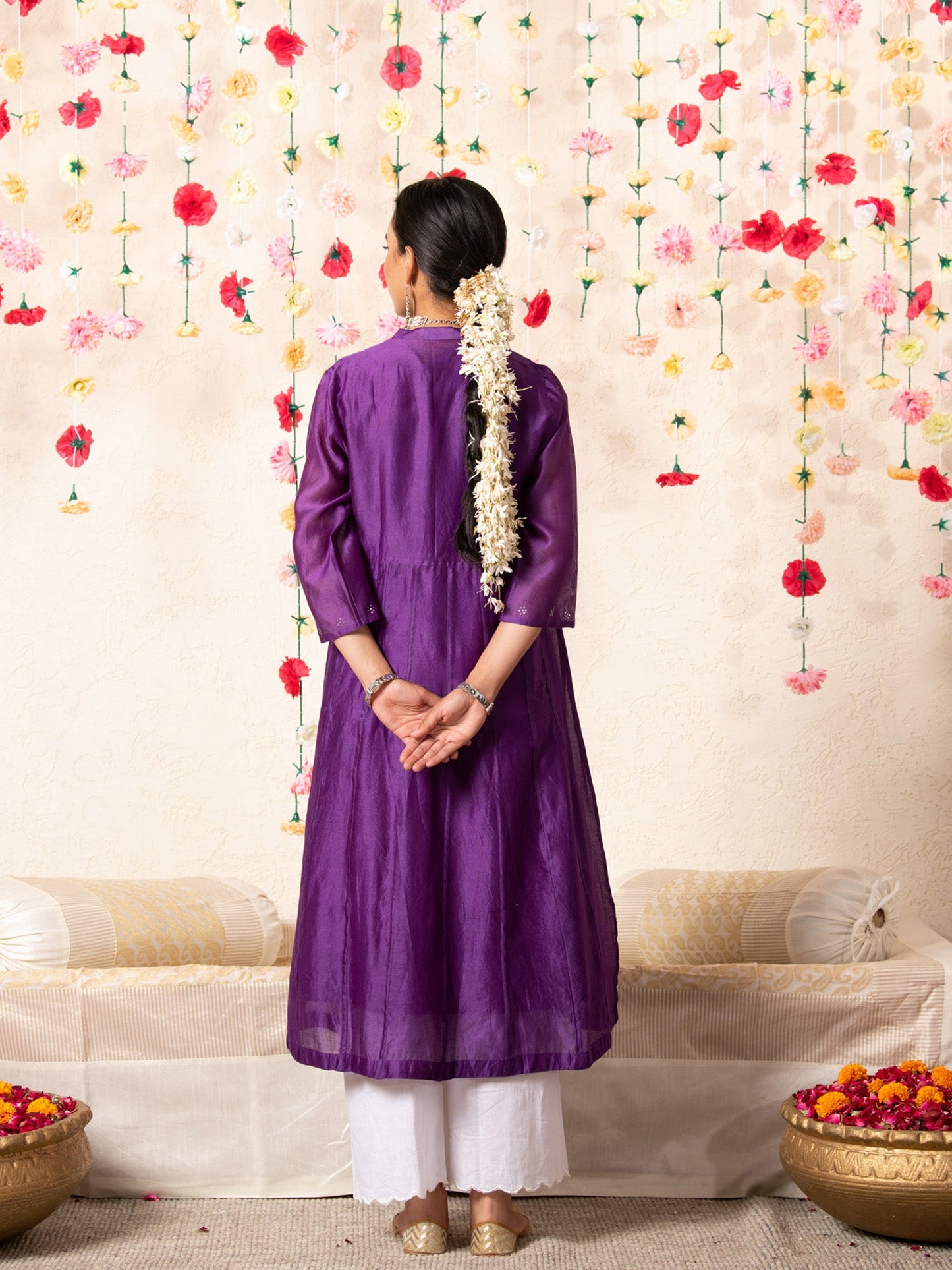 Sitara Periwinkle Overlay Set