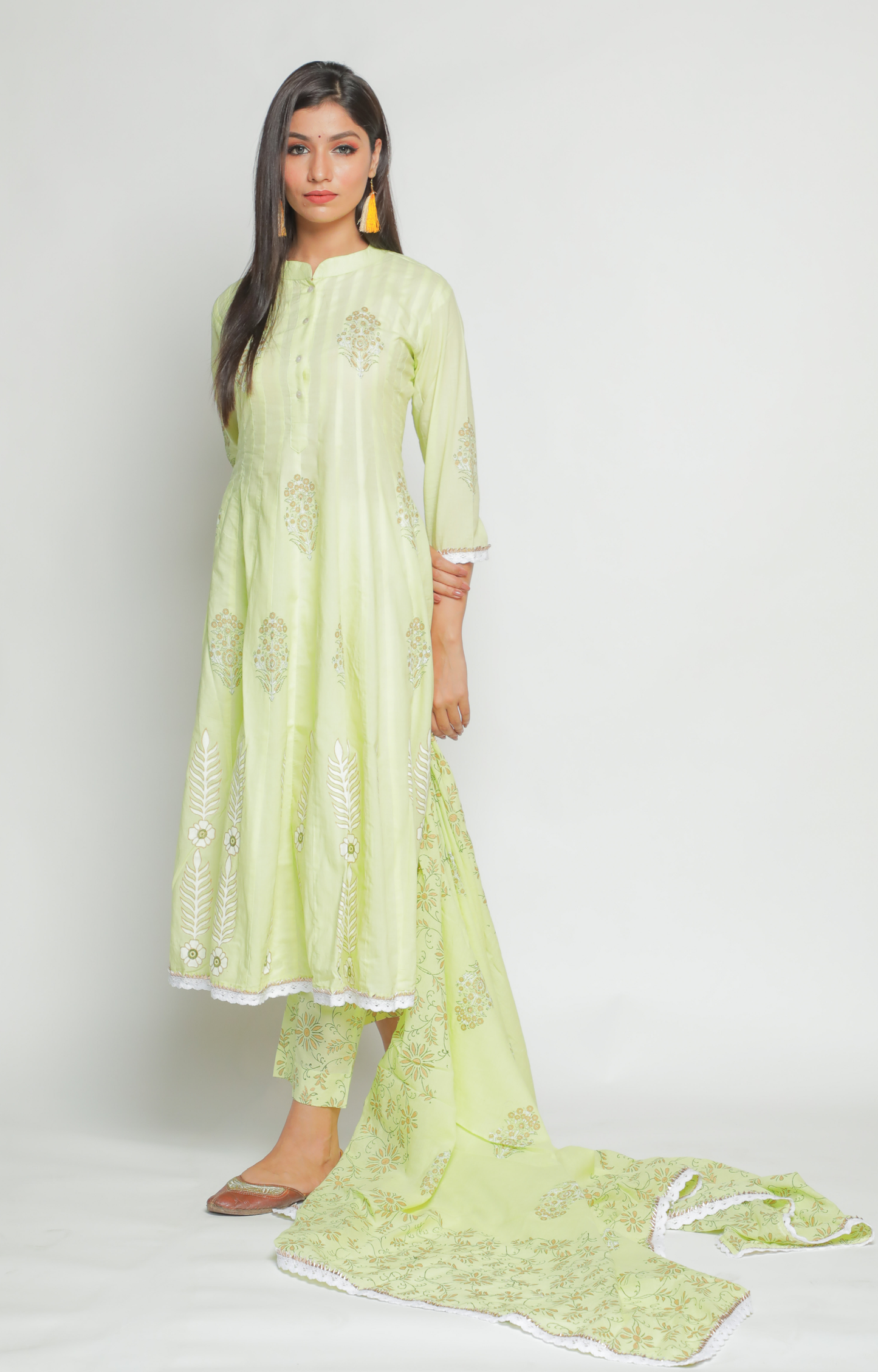 Chaand Lime green