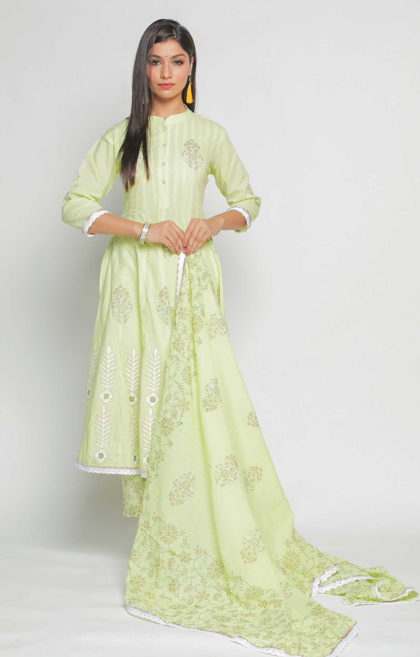 Chaand Lime green