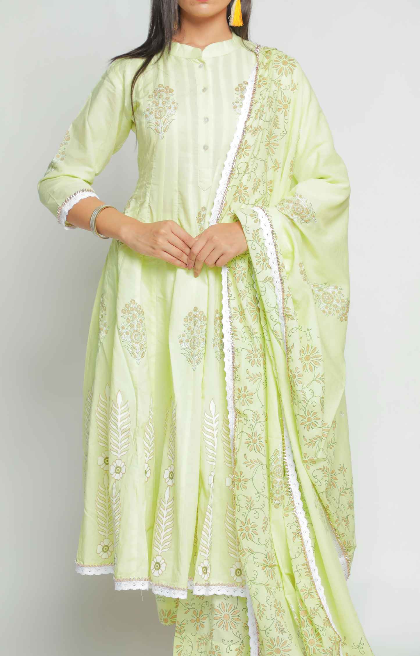 Chaand Lime green