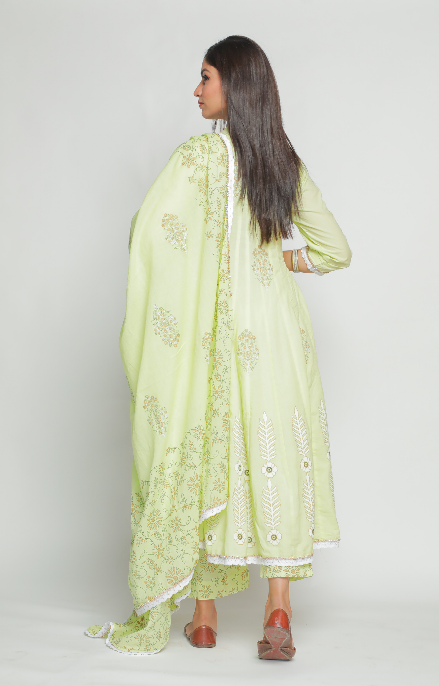 Chaand Lime green