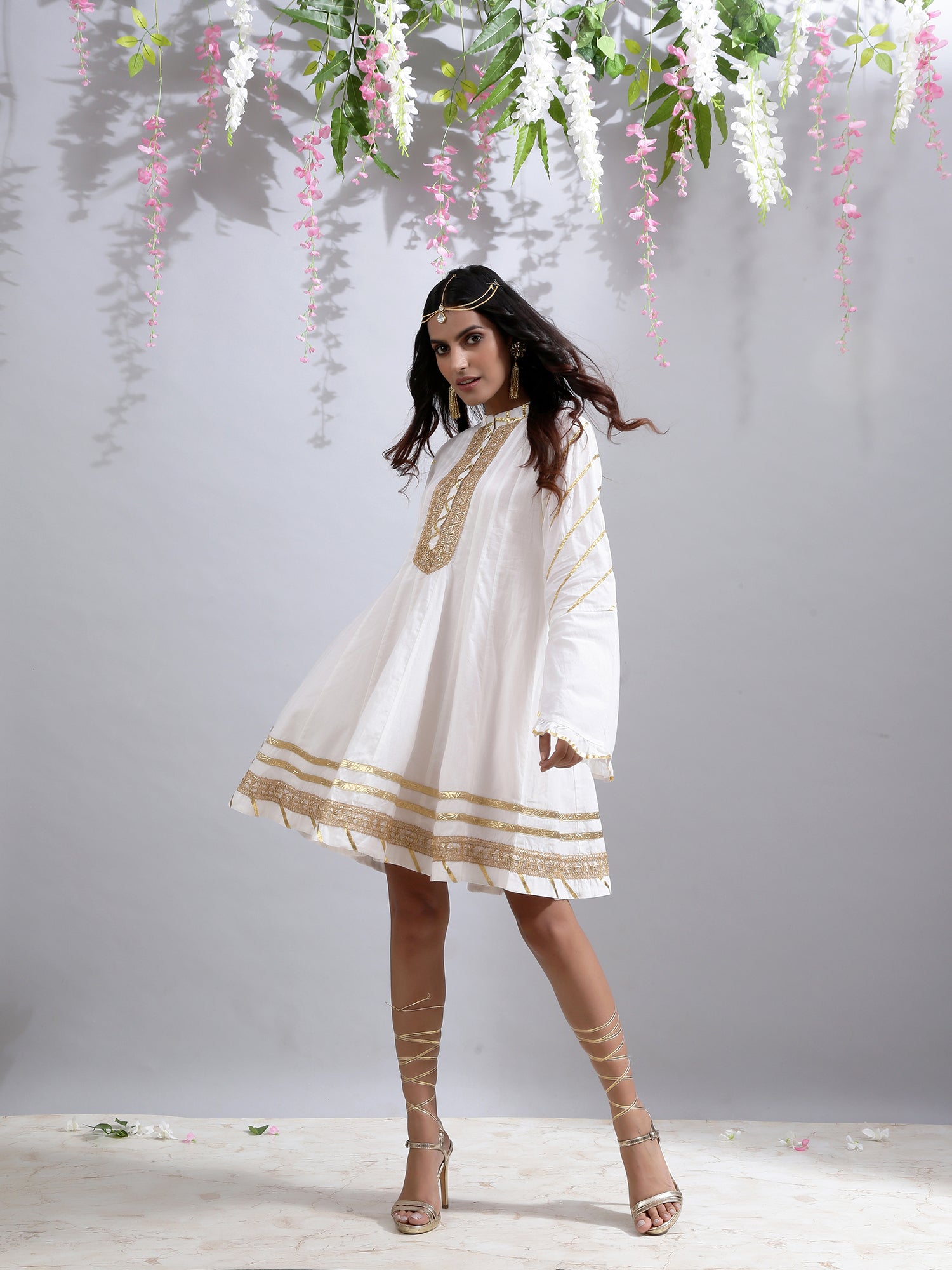 Nadia ivory tunic maisonshefali Nadia ivory tunic maisonshefali