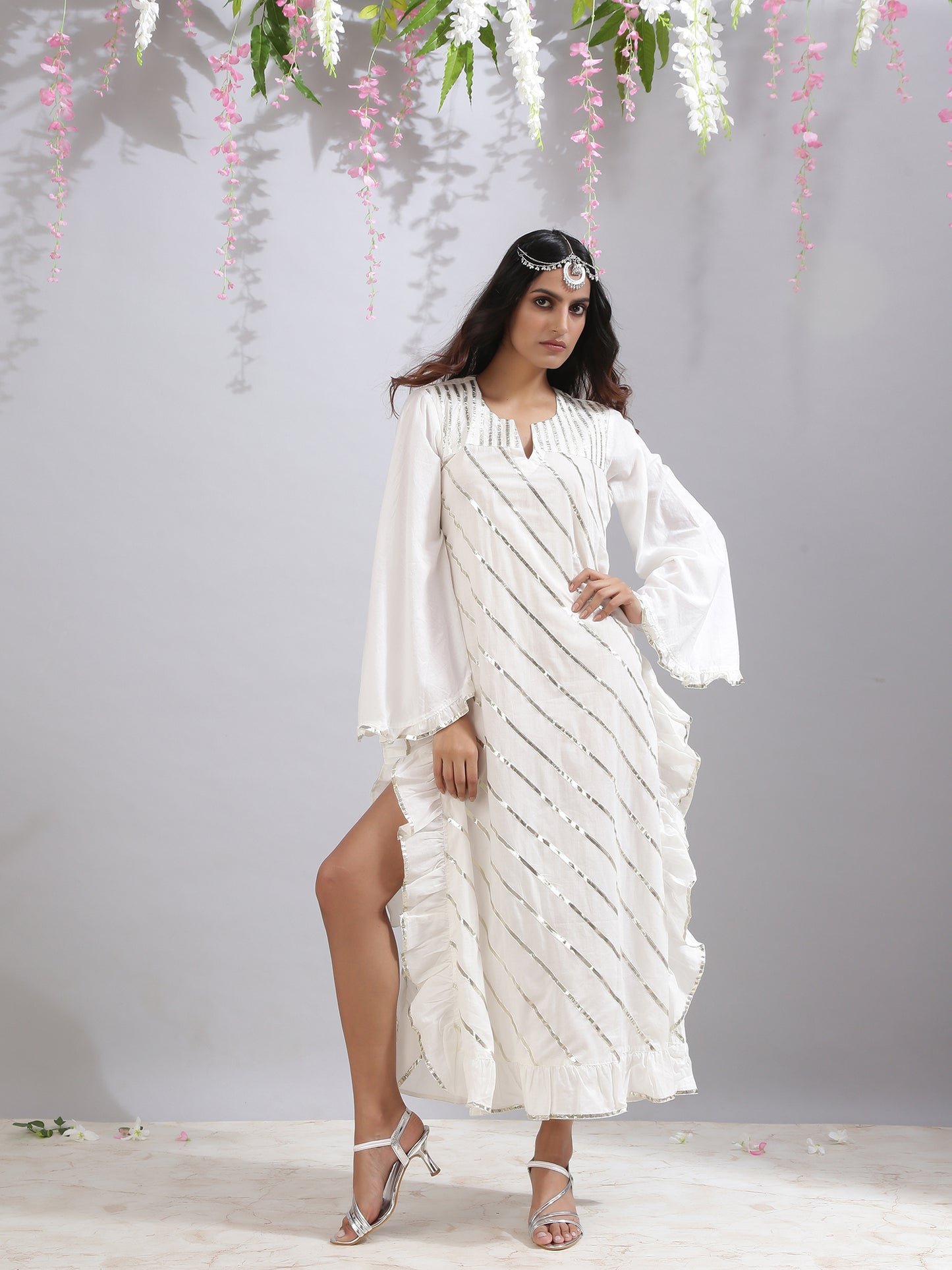 Mila ivory kaftan