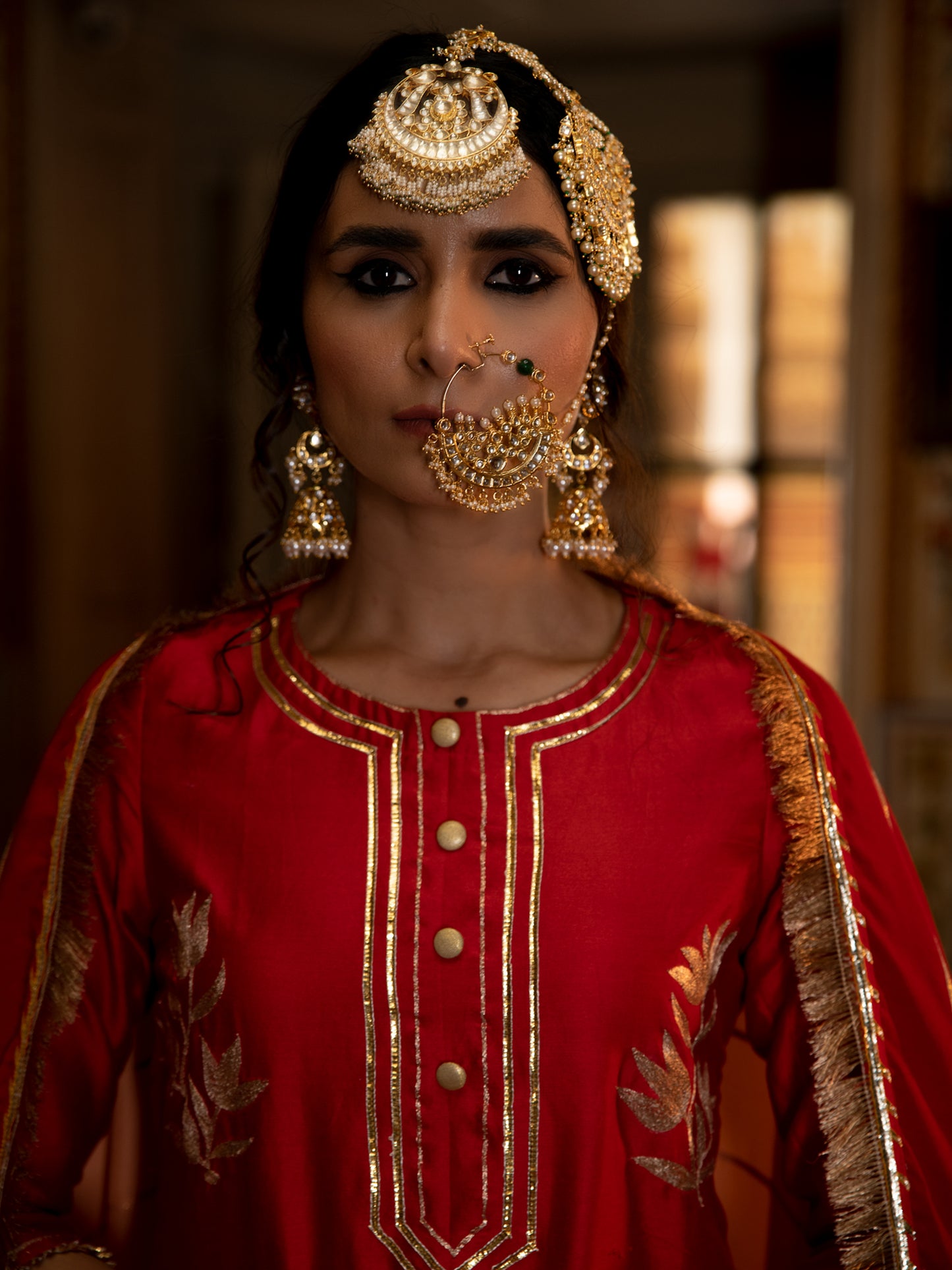 Ulfat Gulaal Chanderi Silk Kurta Salwar Set