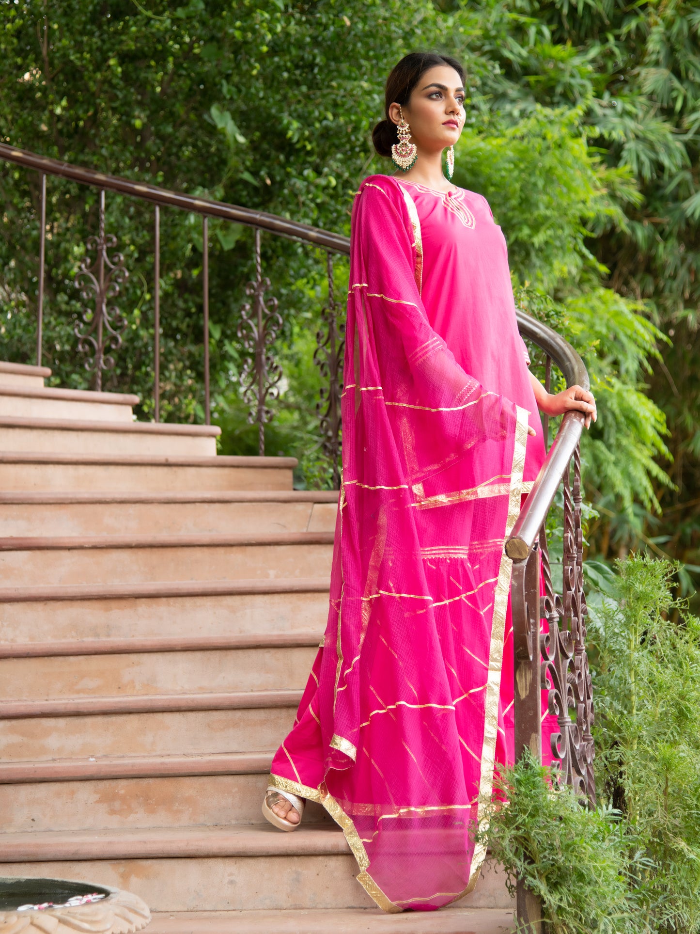 Sindoori Sharara Set