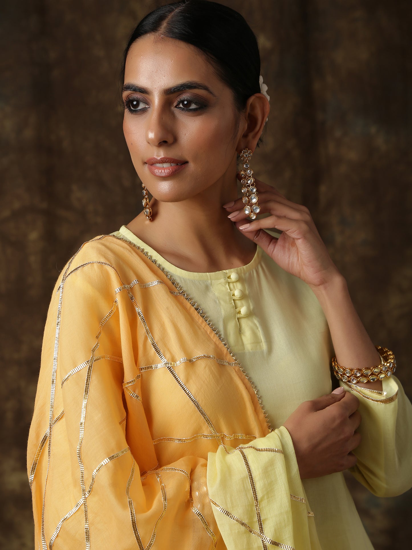Ambika Amaltas Sharara Suit RTS