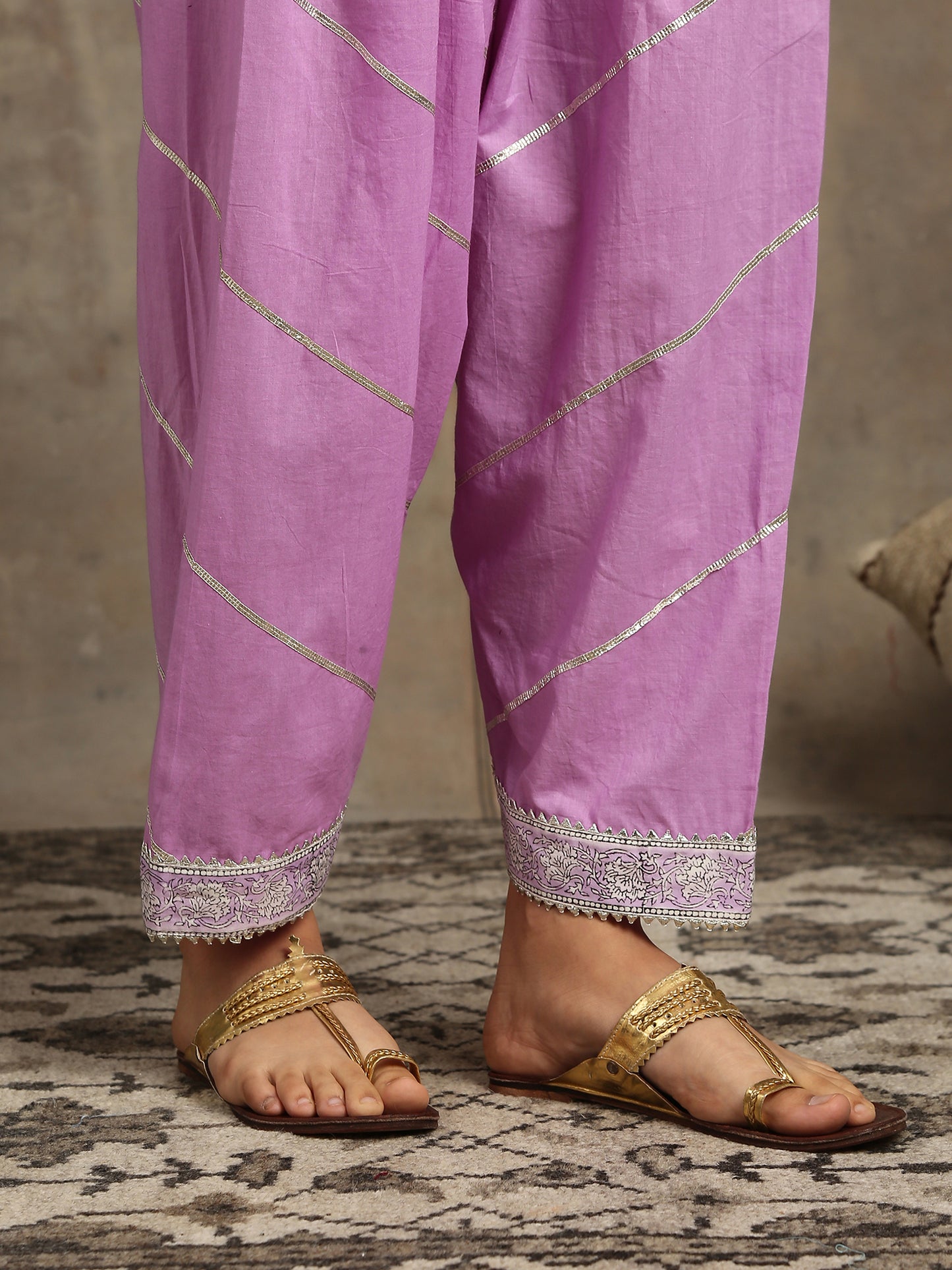 Sahar Floral Printed Cotton Kurta Set
