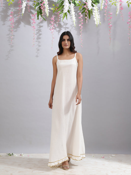Ezra ivory dress