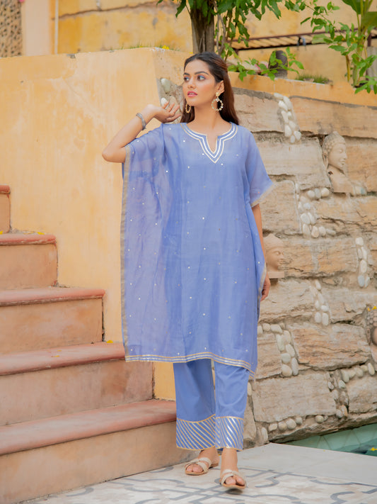 Neel Chanderi Kaftan