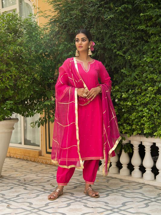 Sindoori Salwar Set